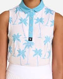 New Bad Birdie Women's Chasin' Shades Sleeveless Golf Polo Size M MSP$78-2