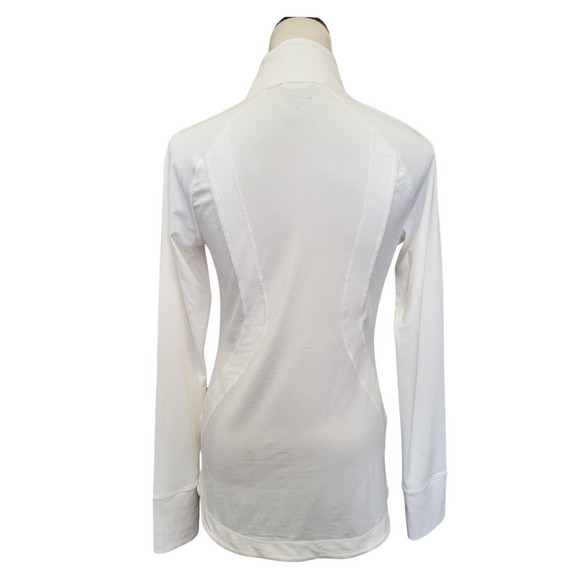 Athleta White Full Zip Women's Running Jacket Size S Tall MSP$129