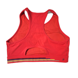 Peloton Red 'USA' Sports Bra Size L MSP$58 - 0