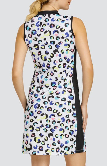 New Tail Activewear Azura Sleeveless Golf Dress - Painted Panther MSP$117 - 0