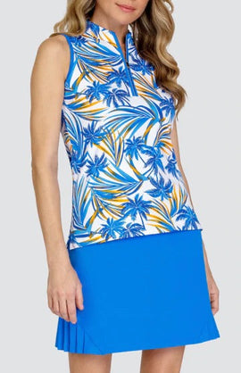 Tail Women's Maliah Sleeveless Golf Top - Jungle Quest Size XXL MSP$96