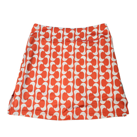 Golftini Orange Women's Golf Skort - Sunrise - Sunset - Long Size S MSP$116 - 0