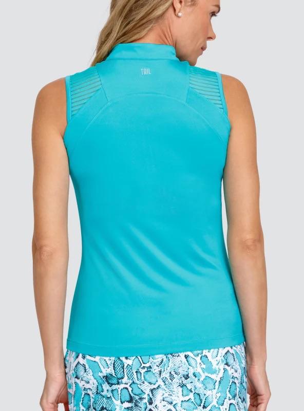 Tail Activewear Stasia Sleeveless Golf Top - Barbados Size XXL MSP$90 - 0