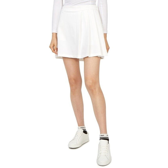 New G/Fore White Side Pleat Golf Skort MSP$155