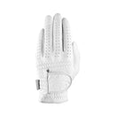 New Vice Golf Women's Pure White Leather Golf Glove LH-1