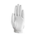 New Vice Golf Women's Pure White Leather Golf Glove LH-2