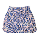 Peter Millar Pink & Blue Alice Petal Hem Golf Skort Size S MSP$120-2