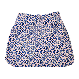 Peter Millar Pink & Blue Alice Petal Hem Golf Skort Size S MSP$120 - 0