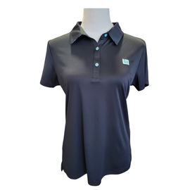 Loudmouth Women's Black Golf Polo Size M MSP$78