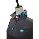 Loudmouth Women's Black Golf Polo Size M MSP$78-2