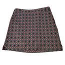 EP Pro Black White & Red Link Print Women's 18" Golf Skort Size 8-1