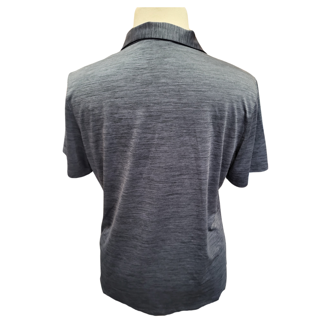 Lady Hagen Navy Heather V-Neck Women's Golf Polo Size XXL - 0