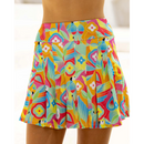 New Kenny Flowers Ladies Country Club Skort - The Caribbean Size XXL MSP $78-1
