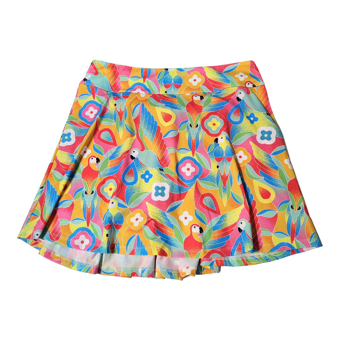 New Kenny Flowers Ladies Country Club Skort - The Caribbean Size XXL MSP $78 - 0
