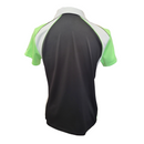 Izod Perform X Black, White & Lime Golf Polo Size S-2