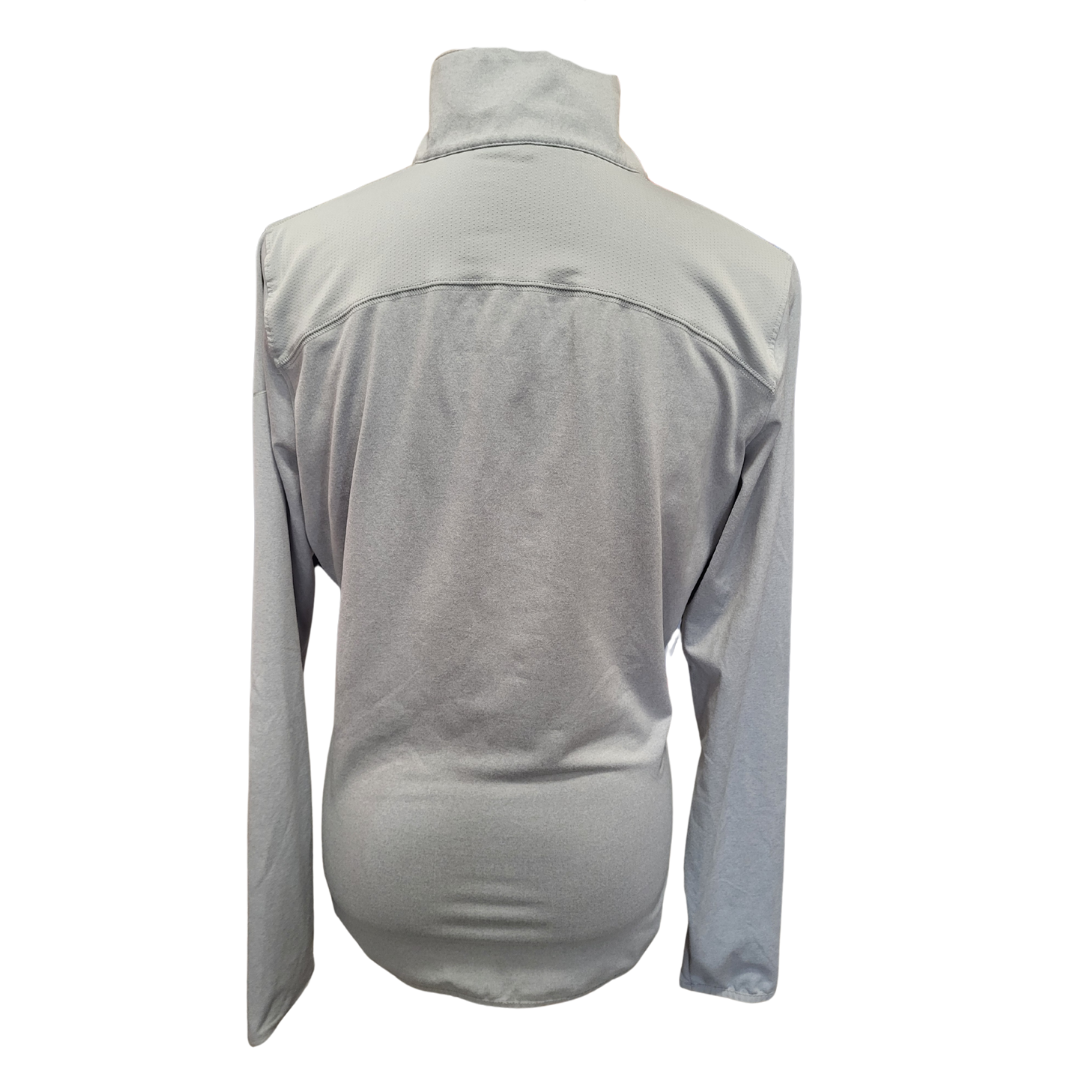 Nike Golf Dri-Fit Light Gray 1/4 Zip Women's Pullover Size L - 0