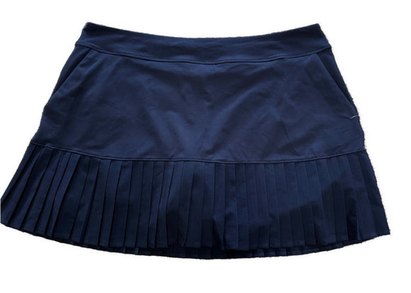 New Under Armour Navy Bottom Pleated Skort Size XL MSP$75