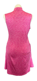 Ladies Greg Norman Pink Heather Golf Dress Size L MSP$120-2