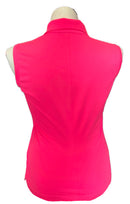 Women's Nike Golf Tour Performance Bright Pink Sleeveless Golf Polo Size L-2