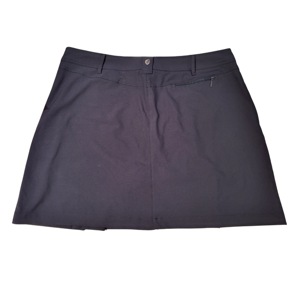GGblue luxe sport Navy Boca Golf Skort Size 16