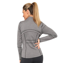 Belyn Key Lightweight Gray Herringbone Touring Golf Jacket Size L MSP$220 - 0