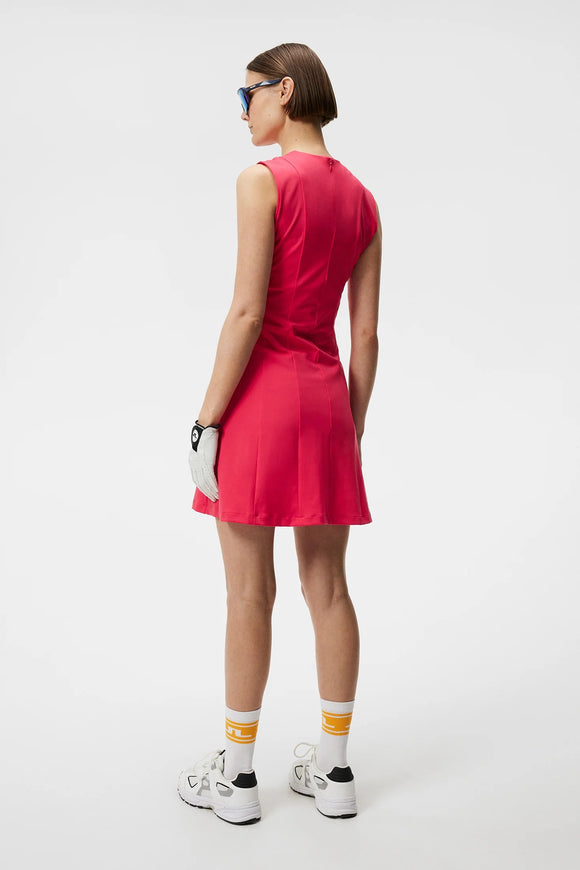 J.Lindeberg Jasmine Azalea Pink Golf Dress Size XL MSP$175