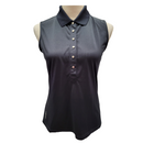 Daily Sports Mesh Cutout Women's Golf Sleeveless Polo Size S-1