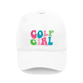 New Golf Girl Embroidered Cap - 0