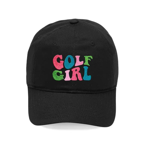 New Golf Girl Embroidered Cap