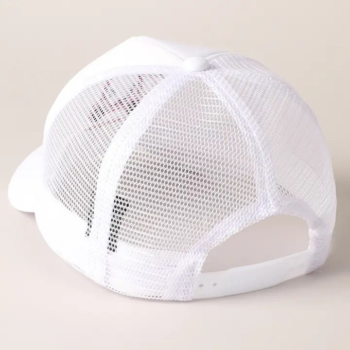 New Golf Cart and in My Golf Era Embroidery Trucker Hat