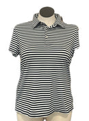 Renwick Women's Navy & White Performance Polo Size XL MSP$95-1