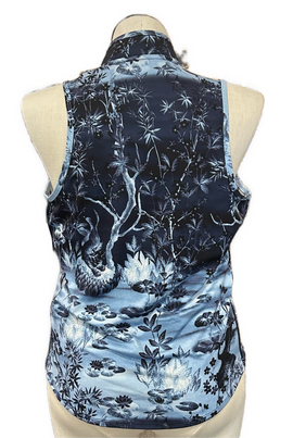 Greyson Women's Magic Garden Sleeveless Golf Top Size XL MSP$108 - 0