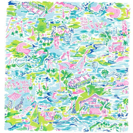 New Lilly Pultizer Skipper Popover - Honda Classic Toile Size XL MSP $108 - 0