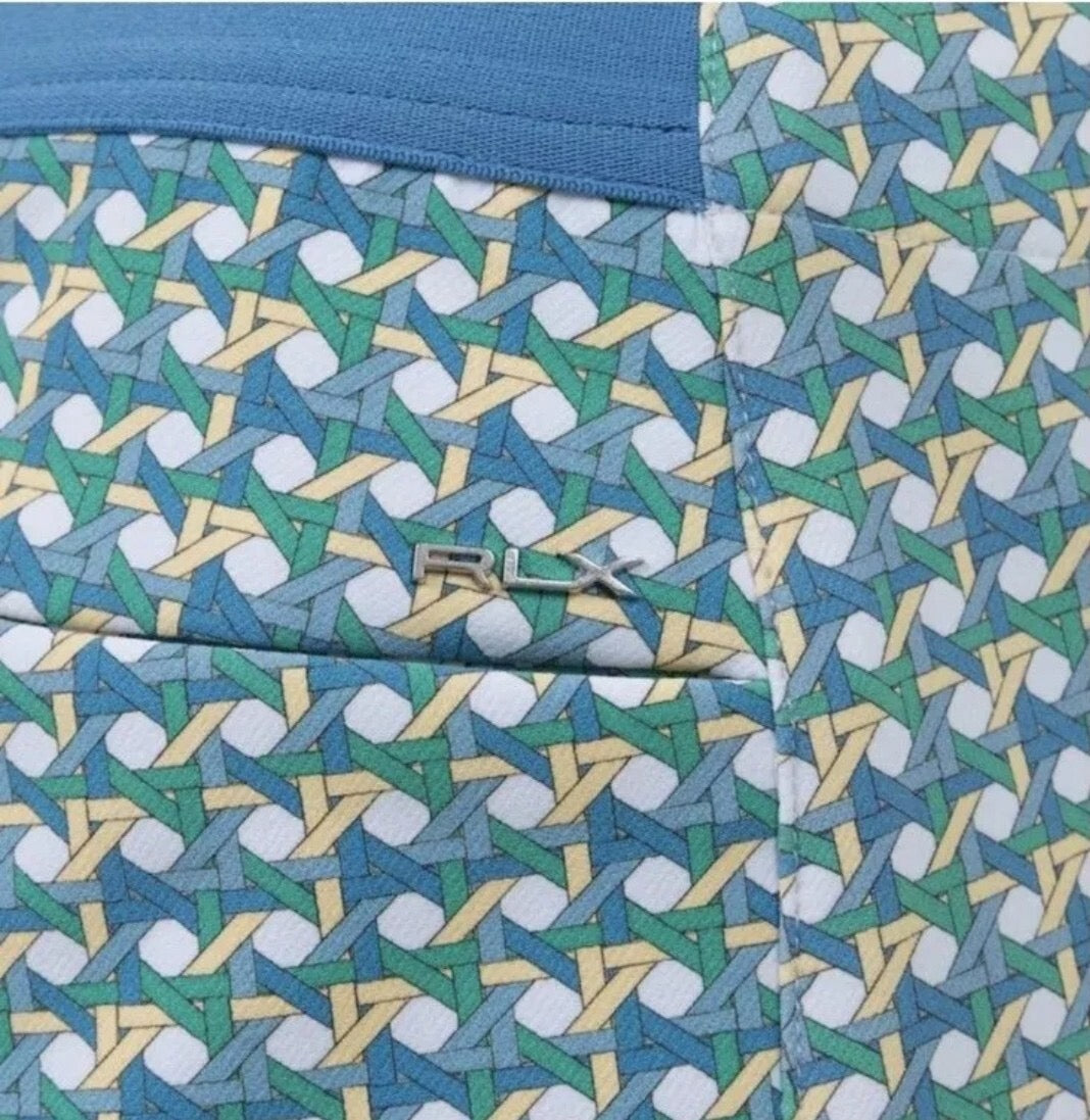Ralph Lauren RLX Eagle Golf Spring Wicker Print Golf Pants Size 14 MSP$188