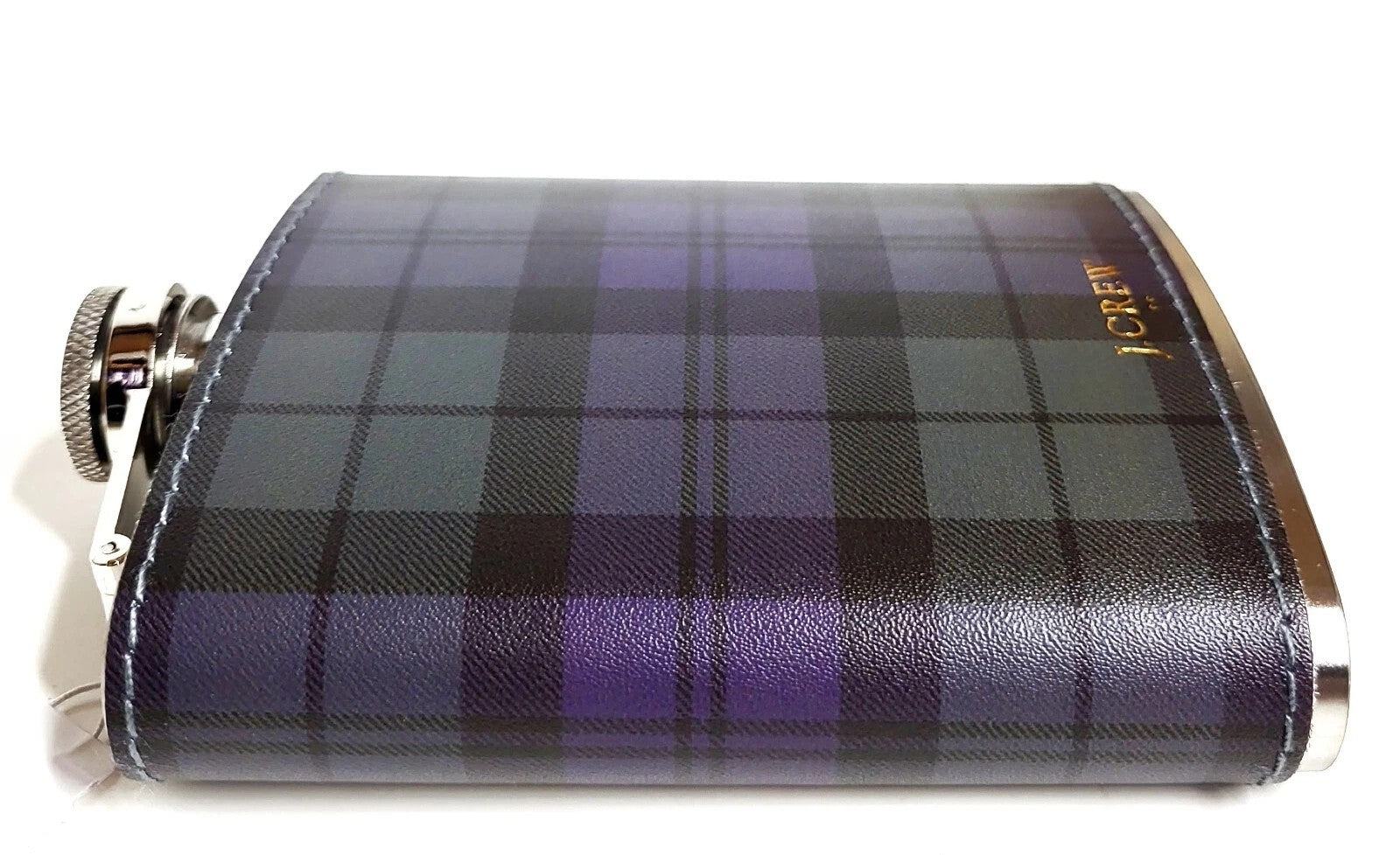 J. Crew Black Watch Plaid Flask MSP$49.50