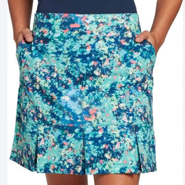Lady Hagen Watercolor Floral Pleated Golf Skort Size 16