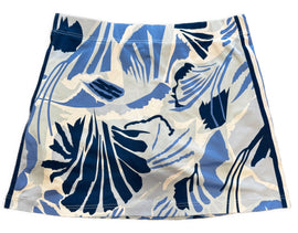 Gretchen Scott Multicolored Blue Patterned Women's Golf Skort Size XL - 0