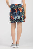 Tribal Dark Navy Tropical Print Golf Skort Size 12 MSP$85-2