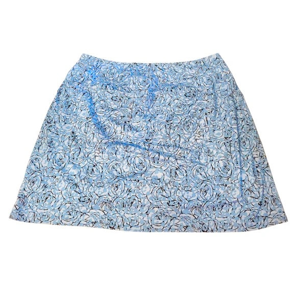 Jofit Blue Rose and Animal Print Golf Skort Size L MSP $80 - 0