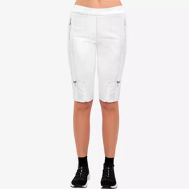 New Jamie Sadock White Skinnylicious Knee 24.5" Capri Pant Size 8 MSP$117