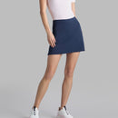 G/Fore Navy Silky Tech Aline Golf Skort Size M MSP$145-3