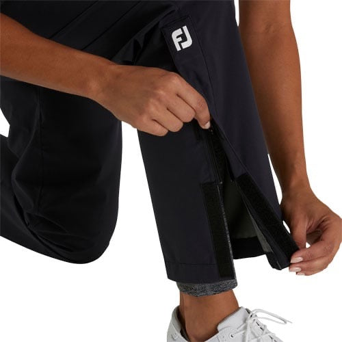 Footjoy Women's Black Dry Joys Rain Pant Size L MSP$130