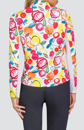 New Tail Brigatta Mango Tango Longsleeve Golf Sunshirt Size XS MSP$89 - 0