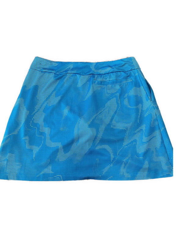 Nike Women's Turquoise Matrix Print Golf Skort Size S MSp$75
