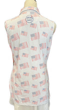 Swing Juice Women's Flag Sleeveless Golf Polo Size L MSP$88-3