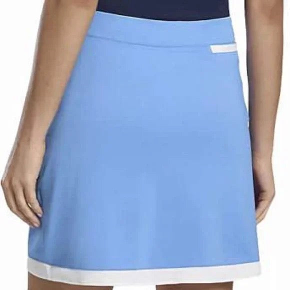 Peter Millar Women's Blue Faux WRap Golf Skort Size L MSP$99