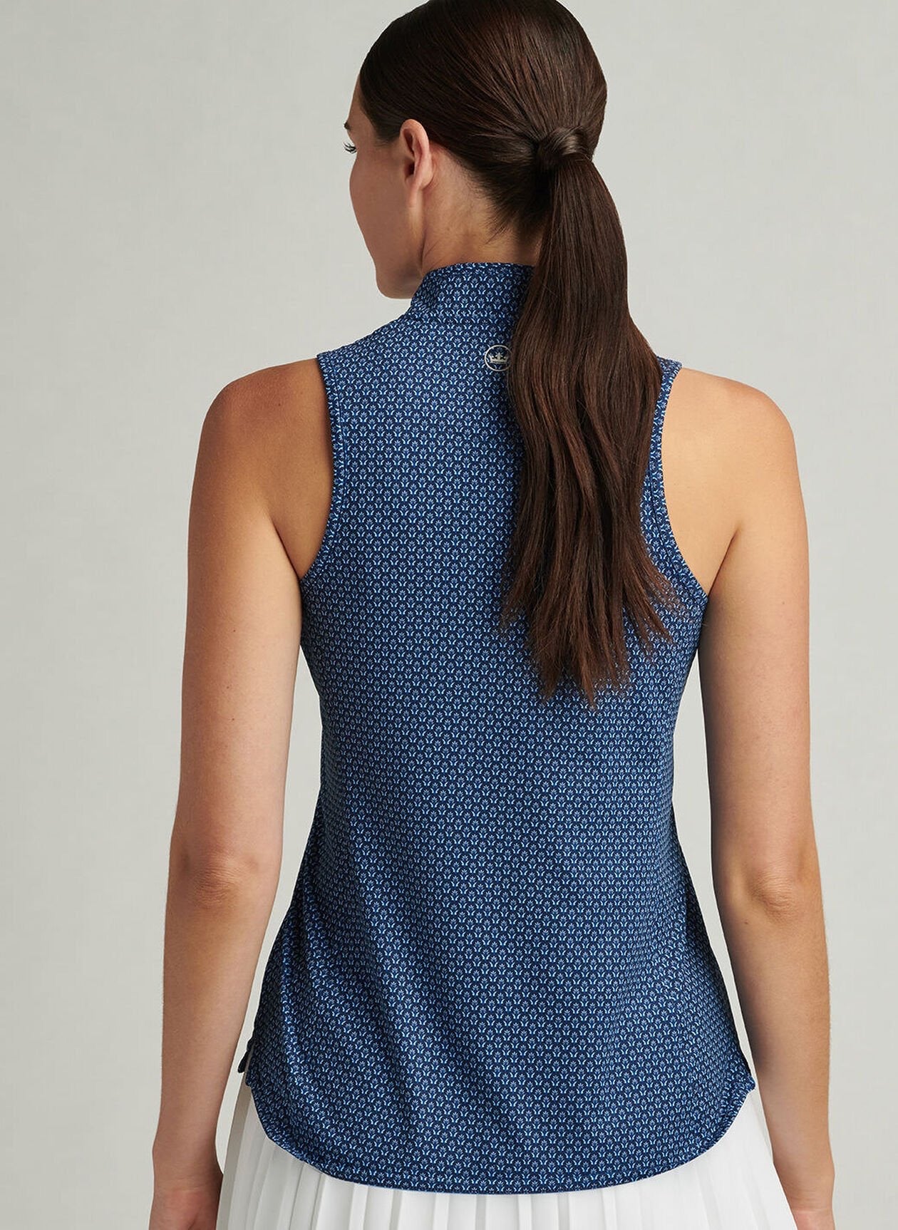 New Peter Millar Summer Flutters Shirley Sleeveless Golf Polo Size M MSP$95