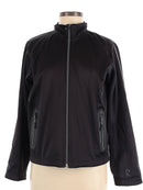 Zero Restriction Women's Black Full-Zip Jacket Size M MSP$255-1