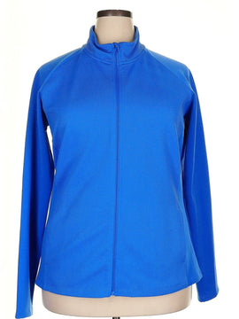 Lady Hagen Women's Blue Full-Zip Jacket Size XXL