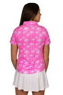 New Sunday Swagger Stylin Short Sleeve Golf Polo MSP $59-2